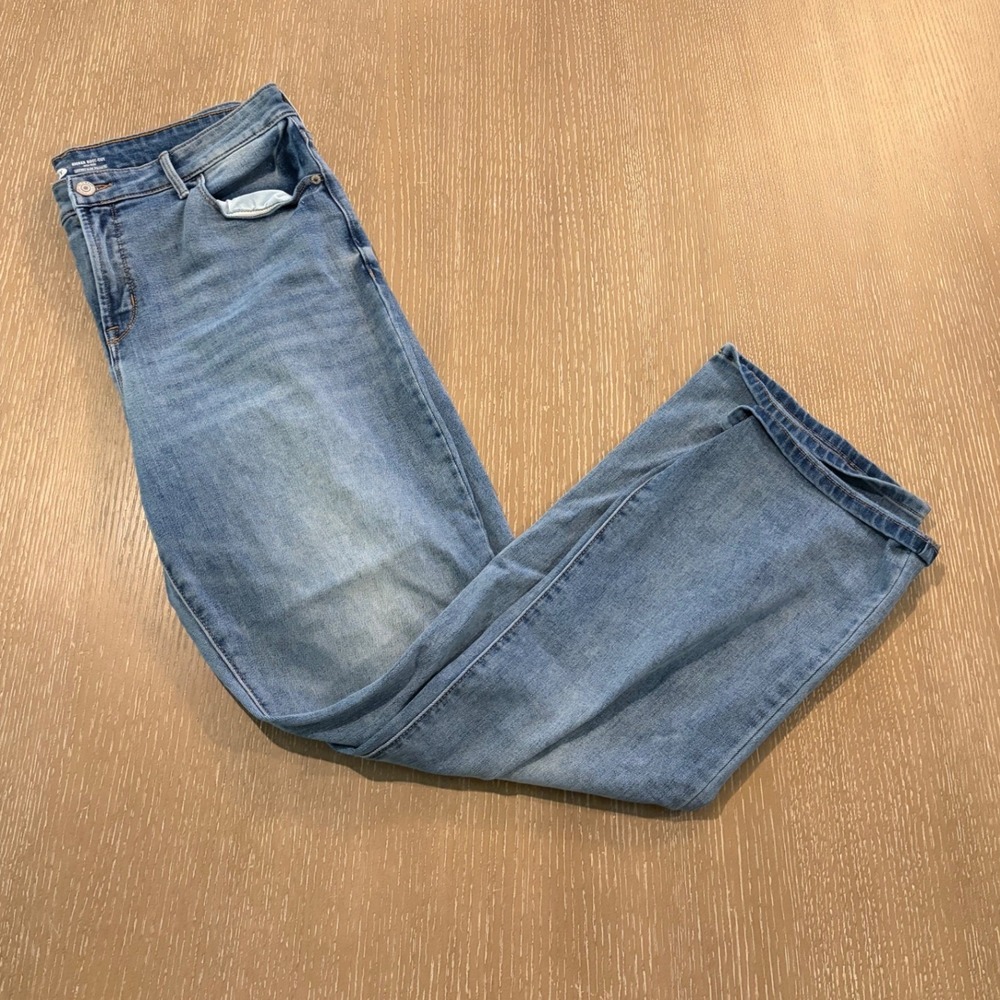 Old Navy Kicker Boot Cut Jeans Women's‎ Size 14 High Rise Secret Slim Pockets